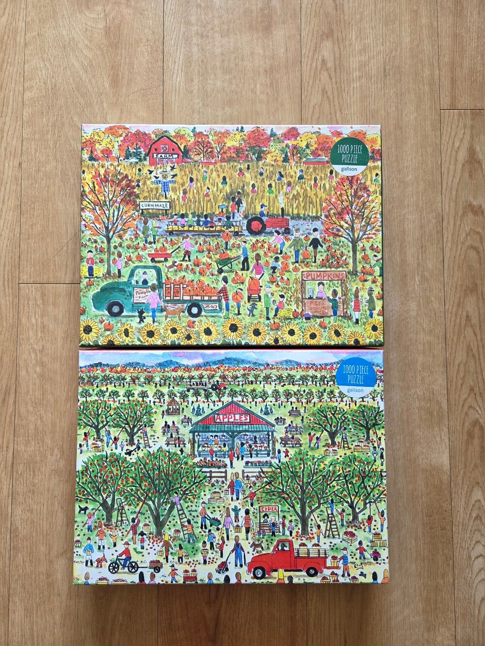Galison 1000 Piece Fall Puzzles By Michael Storrings